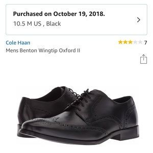 Cole Haan Men’s Benton Wingtip Oxford II NWT/B